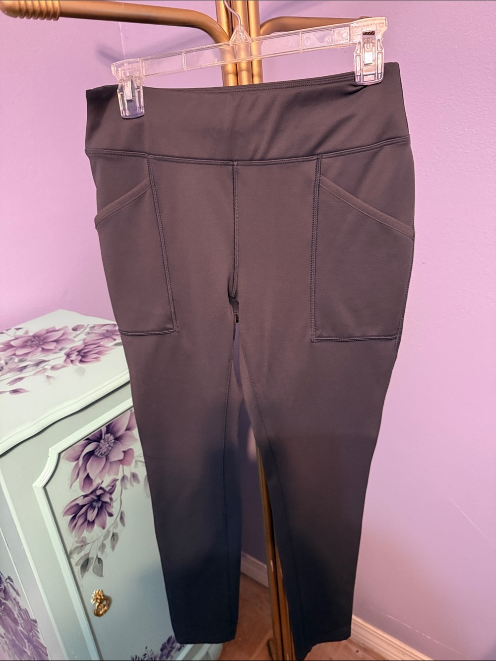 Carhartt Black Skinny Utility Leggings with Front Pockets